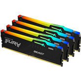 Kingston RAM Fury Beast 64GB DDR5-6000 Kit4 RGB - RAM
