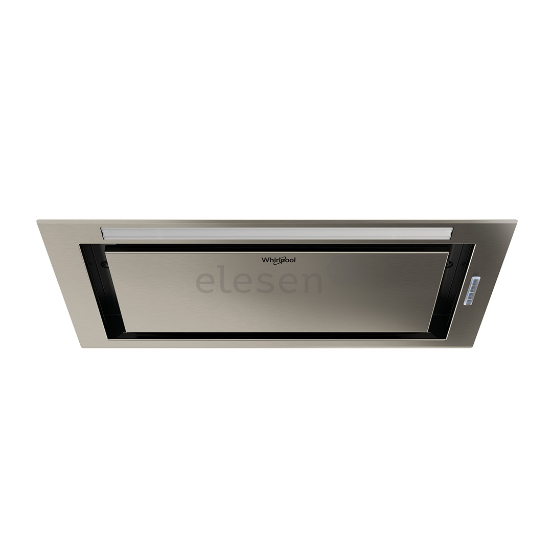 Whirlpool, 395 m³/h, width 51,4 cm, inox - Built-in cooker hood Item - WCT364FLBX