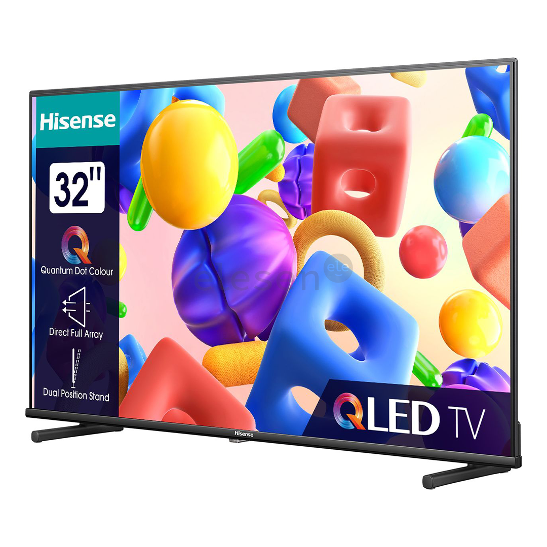 Hisense A5KQ, 32", Full HD, QLED, черный - Телевизор Товар - 32A5KQ
