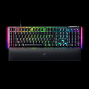 Razer BlackWidow V4, Green Switch, mechanical, SWE, black - Keyboard Item - RZ03-04690600-R3N1