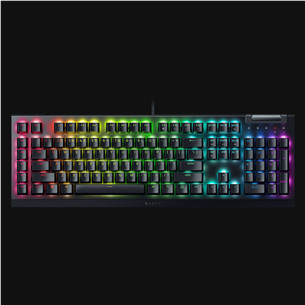 Razer BlackWidow V4 X, Green Switch, механическая, US, черный - Клавиатура