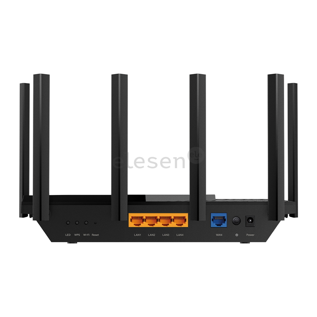 TP-Link Archer AXE75, AXE5400 Tri-Band Gigabit Wi-Fi 6E, black - WiFi router