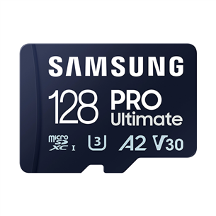 Atminties kortelė Samsung PRO Ultimate, microSDXC, SD adapteris, 128 GB Prekė - MB-MY128SA/WW MB-MY128SA/WW