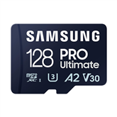 Atminties kortelė Samsung PRO Ultimate, microSDXC, SD adapteris, 128 GB Prekė - MB-MY128SA/WW