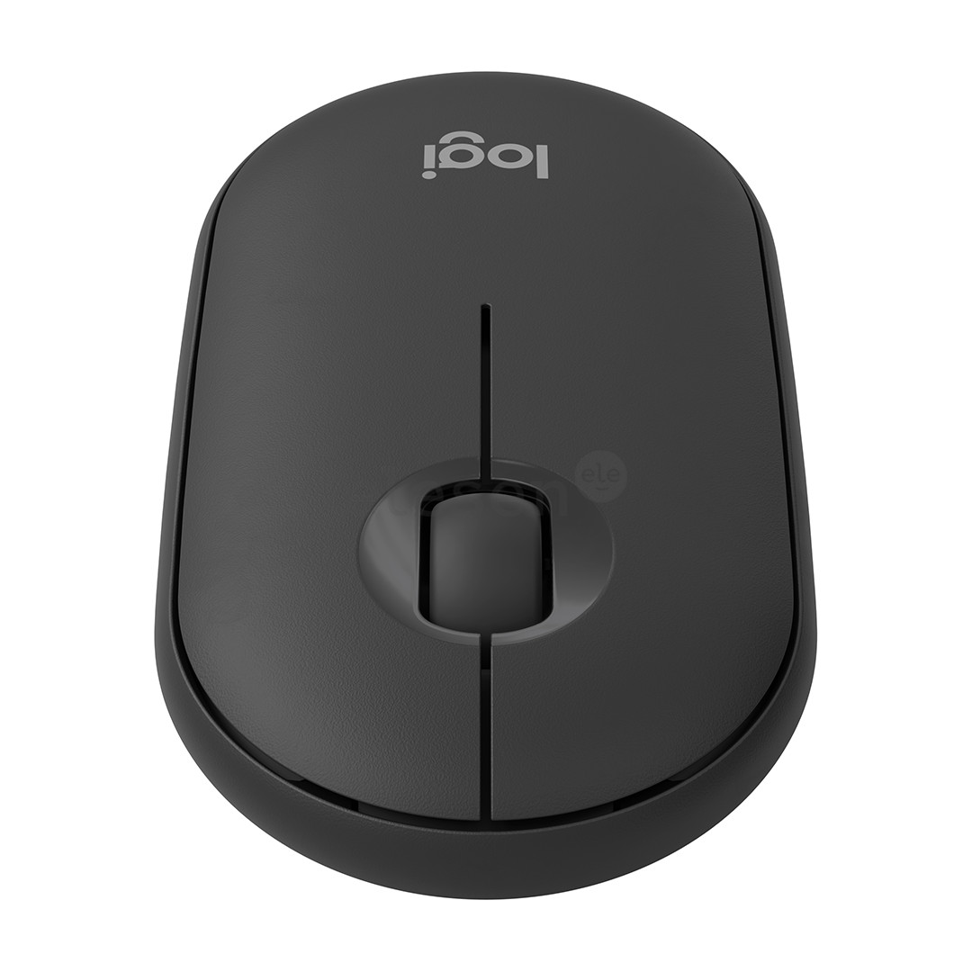 Logitech Pebble Mouse 2 M350s BT, juoda - Belaidė pelė