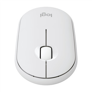 Logitech Pebble Mouse 2 M350s BT, balta - Belaidė pelė
