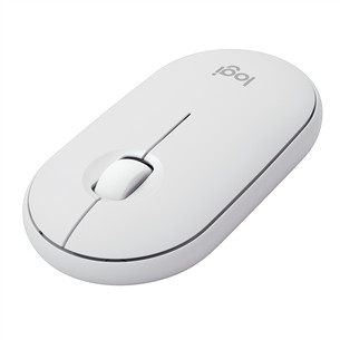 Logitech Pebble Mouse 2 M350s BT, balta - Belaidė pelė