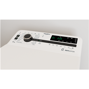 Skalbimo mašina Whirlpool Prekė - TDLRBX6252BSEU, ZenTechnology, 6 kg, gylis 60 cm, 1200 rpm