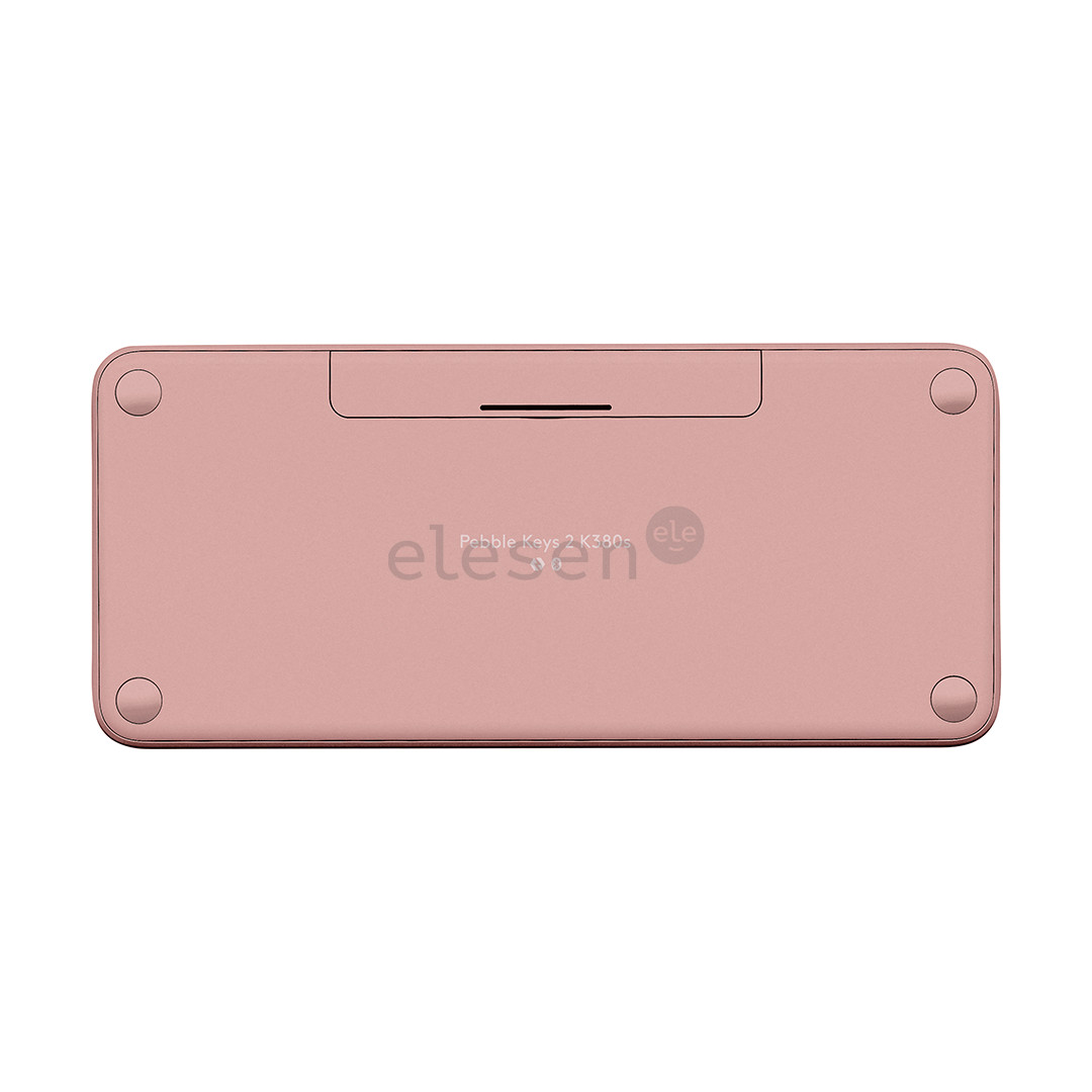 Klaviatūra Logitech Pebble Keys 2 K380s, US, rose, belaidė Prekė - 920-011853