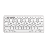 Logitech Pebble Keys 2 K380s, US, white - Belaidė klaviatūra Prekė - 920-011852