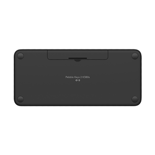 Klaviatūra Logitech Pebble Keys 2 K380s, US, black, belaidė Prekė - 920-011851