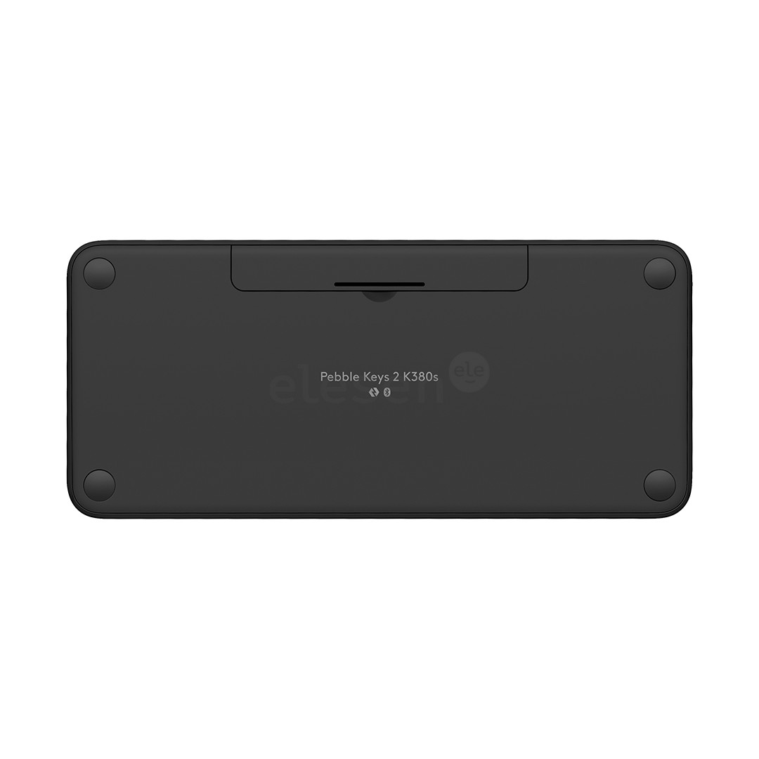 Klaviatūra Logitech Pebble Keys 2 K380s, US, black, belaidė Prekė - 920-011851