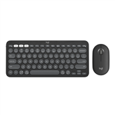Logitech Pebble 2 Combo, US, black - Wireless keyboard and mouse Item - 920-012239