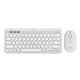 Logitech Pebble 2 Combo, US, white - Wireless keyboard and mouse