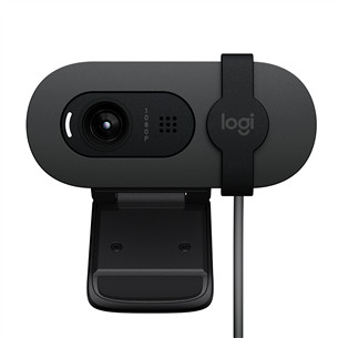 Logitech Brio 100, FHD, tamsiai pilka - Internetinė kamera 960-001585