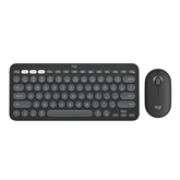 Logitech Pebble 2 Combo for Mac, US, black - Wireless keyboard and mouse Item - 920-012244