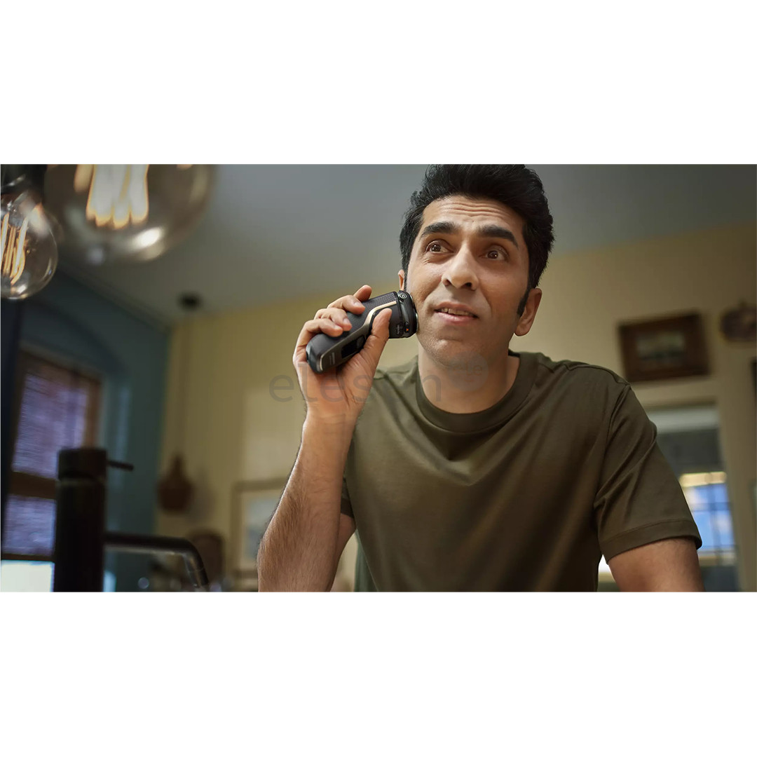 Philips Shaver 3000 Series, Wet & Dry, черный/золотистый - Бритва Товар - S3242/12