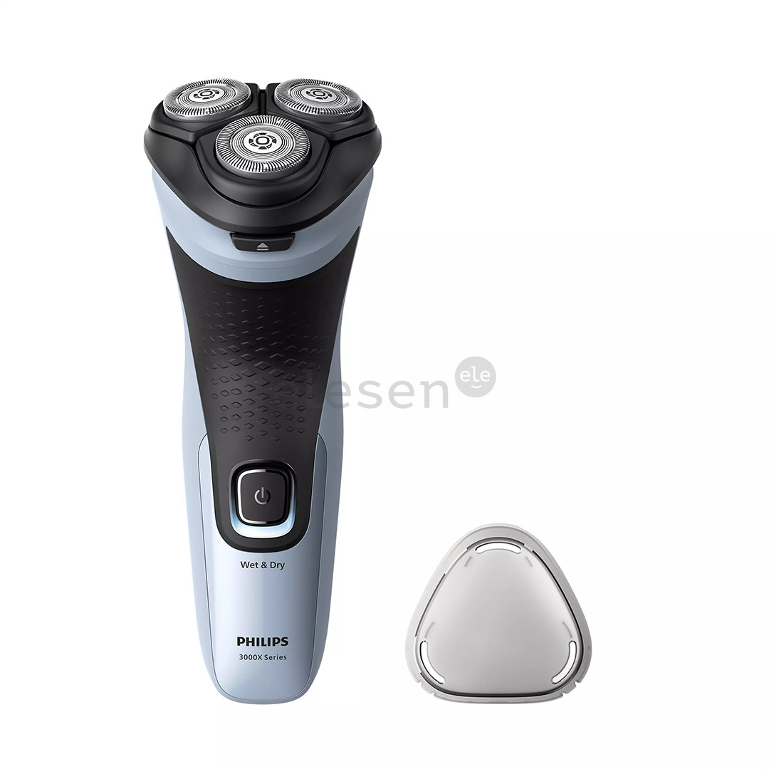 Philips Shaver 3000X Series Wet & Dry, blue/black - Shaver Item - X3003/00