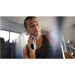 Philips Shaver 3000X Series Wet & Dry, blue/black - Shaver Item - X3003/00