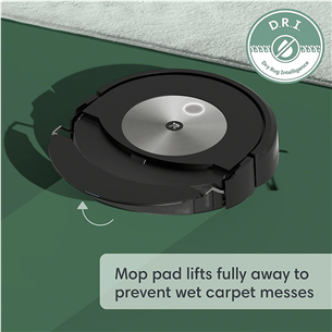 Dulkių siurblys robotas iRobot Roomba Combo® j7+, Wet & Dry, black Prekė - COMBOJ7PLUS