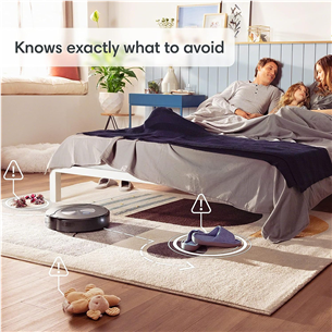 Dulkių siurblys robotas iRobot Roomba Combo® j7+, Wet & Dry, black Prekė - COMBOJ7PLUS