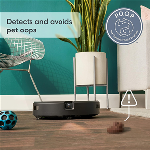 Dulkių siurblys robotas iRobot Roomba Combo® j7+, Wet & Dry, black Prekė - COMBOJ7PLUS
