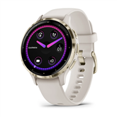 Išmanusis laikrodis Garmin Venu 3S, beige/gold Prekė - 010-02785-04