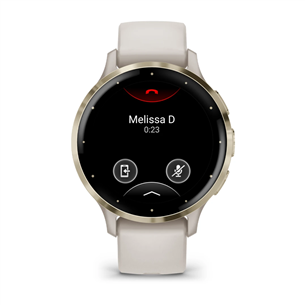 Išmanusis laikrodis Garmin Venu 3S, beige/gold Prekė - 010-02785-04