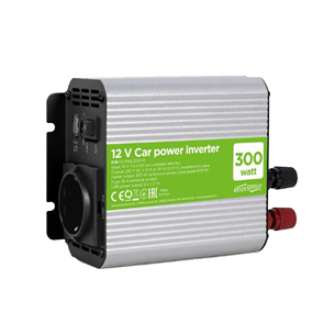 Gembird 12V-> 300W + USB port - Inverter Item - EG-PWC300-01 EG-PWC300-01