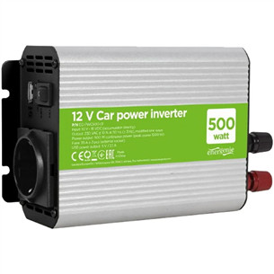 Gembird 12V-> 500W + USB port - Inverter Item - EG-PWC500-01 EG-PWC500-01