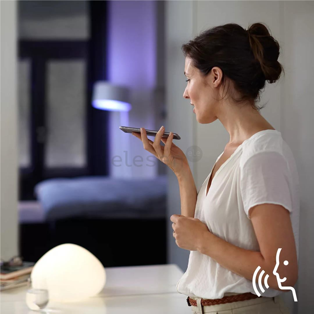 Philips Hue White Ambiance E27, 3 vnt., su pritemdymu - Išmaniųjų lempučių komplektas