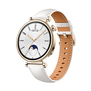 Išmanusis laikrodis Huawei Watch GT4, 41 mm, gold/white Prekė - 55020BJB 55020BJB