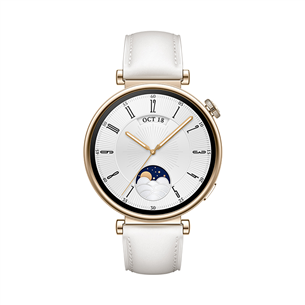 Išmanusis laikrodis Huawei Watch GT4, 41 mm, gold/white Prekė - 55020BJB