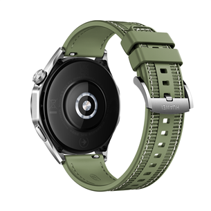 Huawei Watch GT4, 46 mm, nerūdijančio plieno/žalias - Išmanusis laikrodis