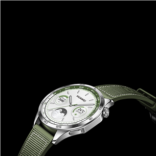 Huawei Watch GT4, 46 mm, nerūdijančio plieno/žalias - Išmanusis laikrodis