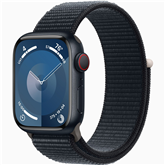 Išmanusis laikrodis Apple Watch Series 9 GPS + Cellular, 41 mm, Sport Loop, midnight Prekė - MRHU3ET/A