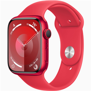 Išmanusis laikrodis Apple Watch Series 9 GPS, 45 mm, Sport Band, M/L, (PRODUCT)RED Prekė - MRXK3ET/A MRXK3ET/A