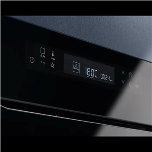 Electrolux 700 series, 72 л, черный - Интегрируемый духовой шкаф с паром