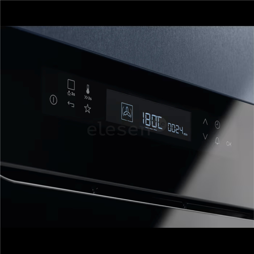 Electrolux 700 series, 72 л, черный - Интегрируемый духовой шкаф с паром