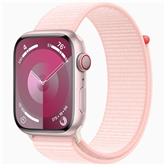 Išmanusis laikrodis Apple Watch Series 9 GPS + Cellular, 45 mm, Sport Loop, pink