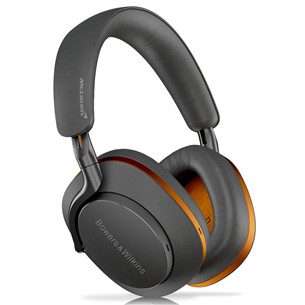 Belaidės ausinės Bowers & Wilkins Px8 McLaren Edition, noise-cancelling, black/orange FP44326