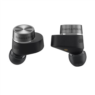 Bowers & Wilkins Pi7 S2, triukšmo slopinimas, juodos - Belaidės ausinės