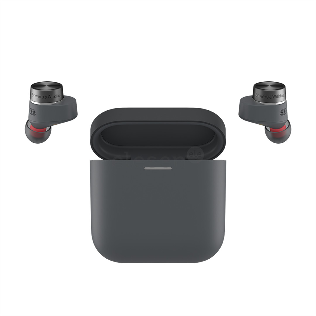 Bowers & Wilkins Pi5 S2, garsą slopinančios, tamsiai pilkos - Belaidės ausinės