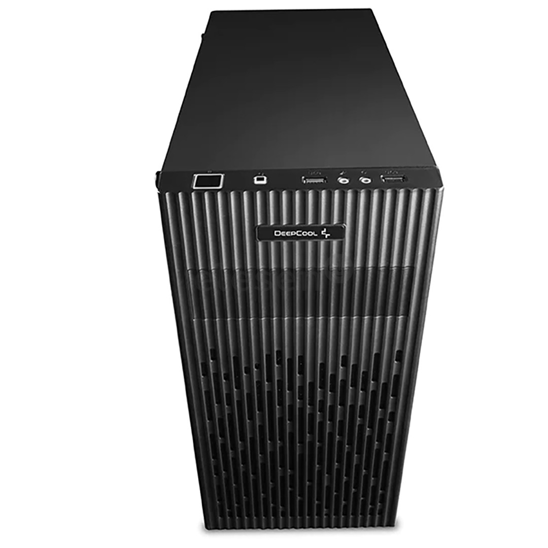 Deepcool MATREXX 30 Side window, mATX, juodas - Kompiuterio korpusas