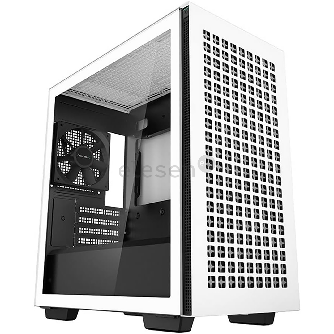 Deepcool CH370, mATX, белый - Корпус для ПК