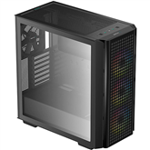Deepcool CG540 Side window, ATX, black - PC korpusas