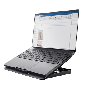 Trust Exto, 16'', dark gray - Aušinimo padas Prekė - 24613