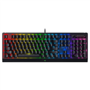 Klaviatūra Razer BlackWidow V4 X, Green Switch, mechanical, SWE, black Prekė - RZ03-04700600-R3N1