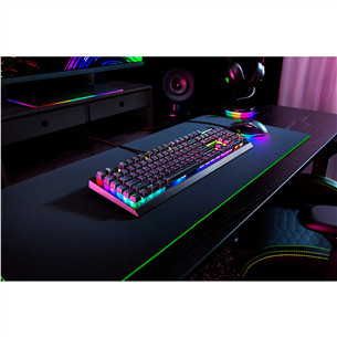 Klaviatūra Razer BlackWidow V4 X, Green Switch, mechanical, SWE, black Prekė - RZ03-04700600-R3N1