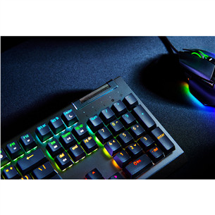 Klaviatūra Razer BlackWidow V4 X, Green Switch, mechanical, SWE, black Prekė - RZ03-04700600-R3N1